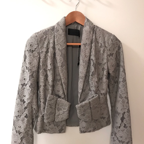 H & M Lace Blazer NWT - Picture 3 of 5